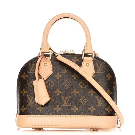 louis vuitton alma black|lv alma bb monogram.